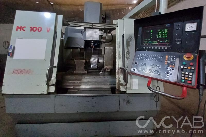 آگهی فرز CNC توز چک 4 محور همزمان مدل TOS MC 100V