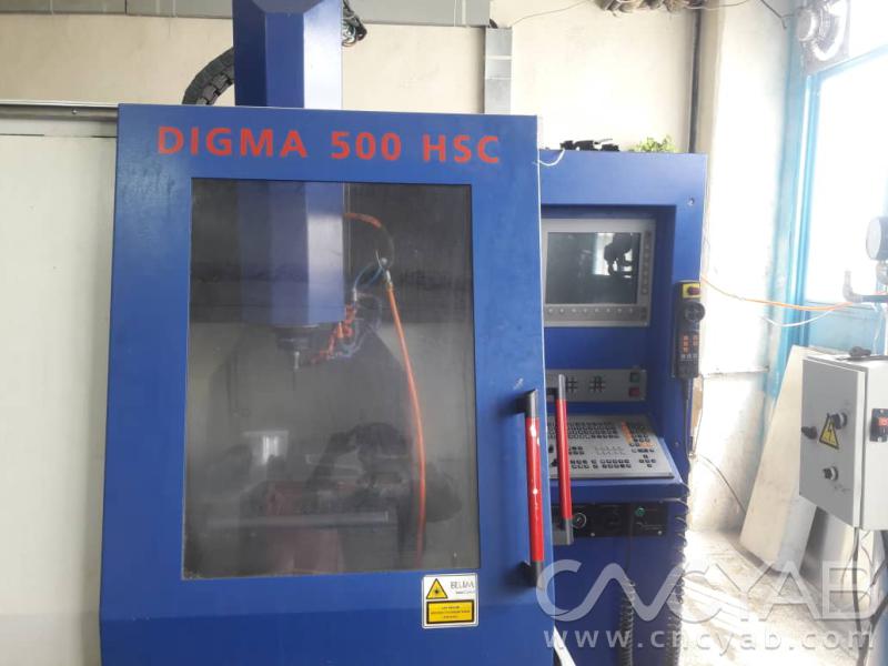 آگهی فرز CNC تپینگ دیگما آلمان مدل DIGMA500 HSC