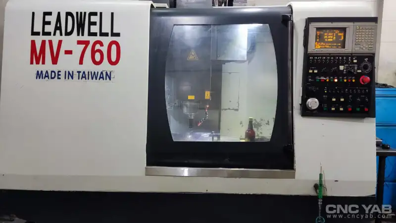 آگهی فرز CNC لیدول تایوان مدل LEADWELL MV_760