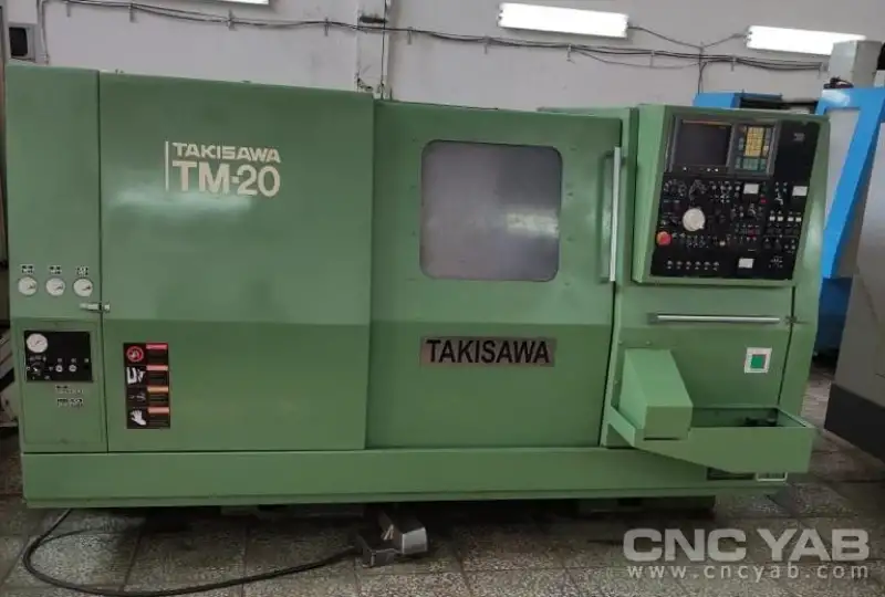 آگهی تراش CNC تاکیساوا ژاپن محور C دار مدل TAKISAWA TM - 20