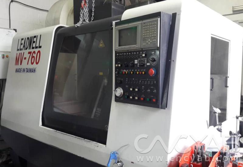 آگهی فرز CNC لیدول تایوان مدل   LEADWELL MV-760