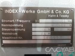 تراش ، فرز CNC ایندکس آلمان 2 تارت 2 اسپیندل محور C و Yدار  مدل INDEX G300YB 