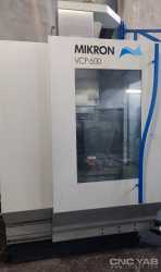 فرز CNC میکرون سوئیس خط کش دار مدل MIKRON VCP 600