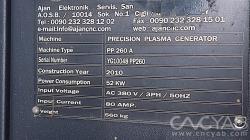 برش CNC پلاسما 52 کیلو وات 260 آمپر AJAN ترکیه