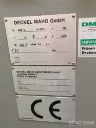 فرز CNC دکل ماهو آلمان خط کش دار مدل DECKEL MAHO DMC 103 V