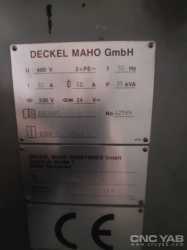 فرز CNC دکل ماهو - DECKEL MAHO DMC 103 V CNC
