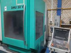 فرز CNC دکل ماهو آلمان 5 محور مدل  DECKEL MAHO DMU 50 V