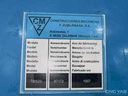 تراش CNC اسپانیا مدل CMZ tbi 520