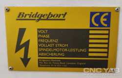 فرز CNC بریچپورت انگلستان مدل BRIDGEPORT 600