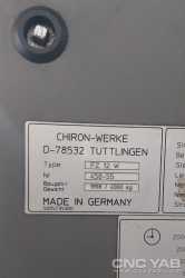 فرز CNC چیرون آلمان 4 محور 2 پالت مدل CHIRON FZ 12 W 