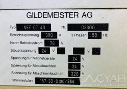 تراش CNC گیلدمستر آلمان مدل GILDEMEISTER AG 