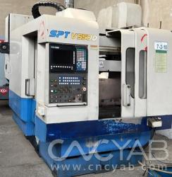 فرز CNC سنترعمودی 2 پالت هیوندا کره جنوبی مدل SPT V5500