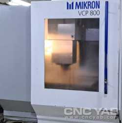 فرز CNC میکرون سوئیس خط کش دار مدل MIKRON VCP 800