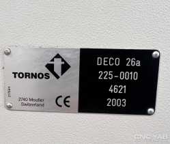 طول تراش  CNC تورنس سوئیس مدل TORNOS DECO 26A