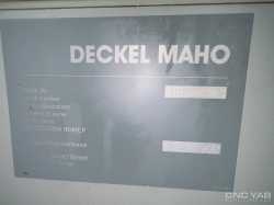 پیش فروش فرز CNC دکل ماهو آلمان 4 محور مدل DECKEL MAHO DMU 60T