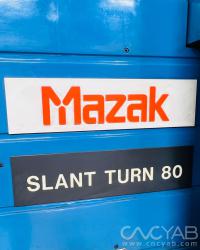 سنگین تراش CNC مازاک ژاپن مدل MAZAK SLANT TURN 80