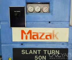 سنگین تراش CNC مازاک ژاپن مدل MAZAK SLANT TURN 50