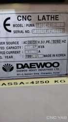 تراش CNC دوو پوما کره ساب اسپیندل دار مدل DAEWOO PUMA 200SC