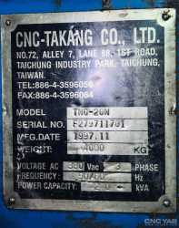 تراش CNC تاکانگ تایوان مدل TAKANG TNC-20N